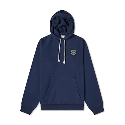 Lacoste Solid Logo Hoodie Navy Blue SH7491-166