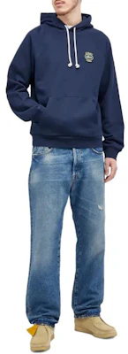 Lacoste Solid Logo Hoodie Navy Blue SH7491-166 Lookbook Lacoste Solid Logo Hoodie Navy Blue SH7491-166