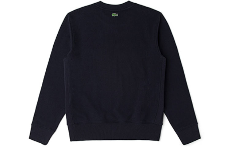 Lookbook Lacoste SS22 Printed Crewneck Sweatshirt in Navy Blue SH75821-HDE