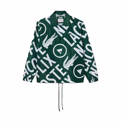 LACOSTE SS23 All-Over Crocodile Logo Waterproof Jacket Unisex BH7339