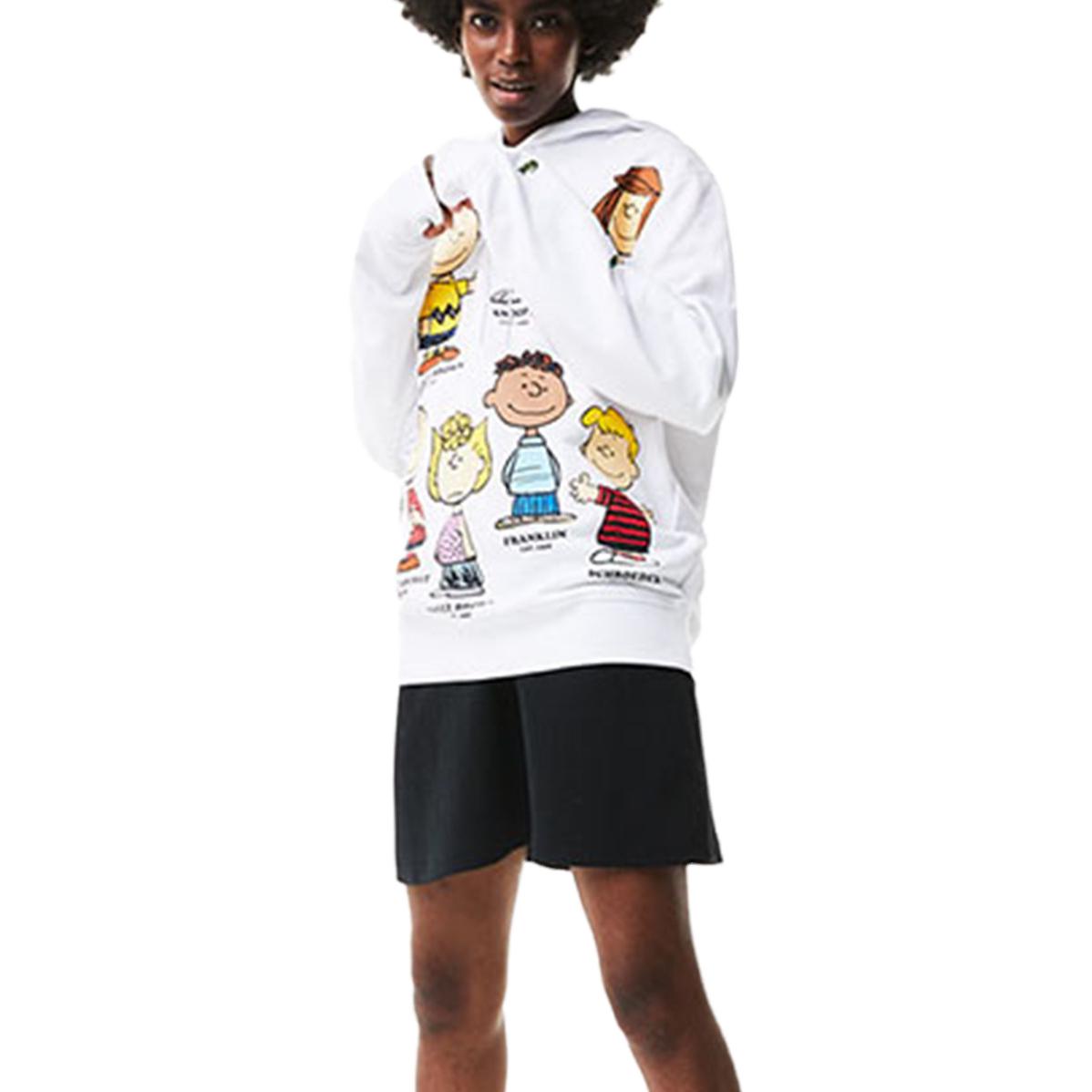 Lacoste SS23 Casual Cartoon Letter Print Hoodie Unisex SH7758 圖 5