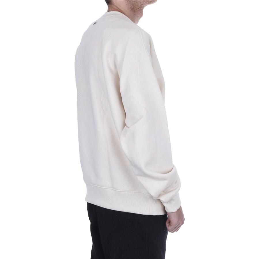 Lacoste SS23 Logo Embroidered Unisex Sweatshirt Cream White SH6405-XFJ 圖 8