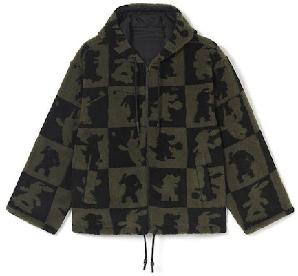 LACOSTE SS23 兔年限定卡通雙面連帽外套 黑色 男女同款 BH7372-V1I Buy LACOSTE SS23 兔年限定卡通雙面連帽外套 黑色 男女同款 BH7372-V1I