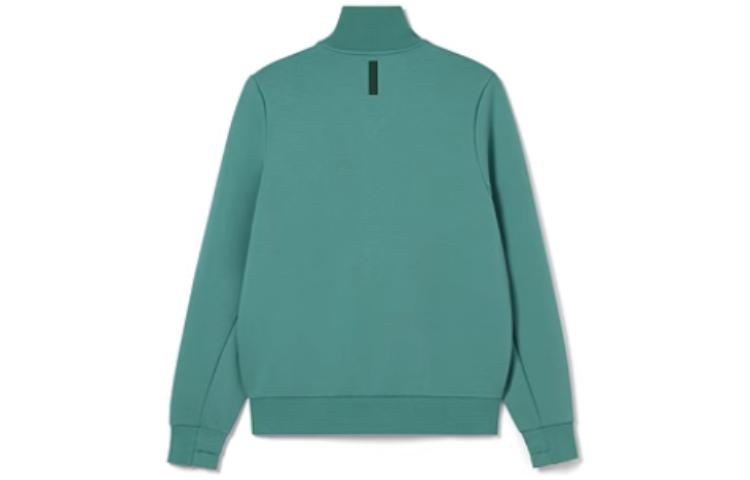 Lacoste SS23 Solid Zip-Up Stand Collar Sweater in Tidal Blue SH2702-SI0 圖 3