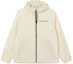 Buy Lacoste Unisex Cream White Loose Fit Zip-Up Hoodie Jacket BH0122-AJ8