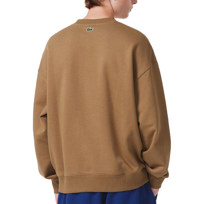 Cheap Lacoste Unisex Oversized Logo Classic Plain Long Sleeve Sweatshirt SH6405-153652