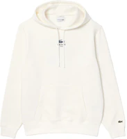 Lacoste Unisex White Hoodie with Logo Print - Comfortable Long Sleeve Sweater SH2740-70V Lacoste Unisex White Hoodie with Logo Print - Comfortable Long Sleeve Sweater SH2740-70V