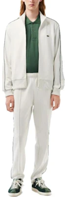 Chaqueta Lacoste Blanca con Cremallera y Manga Larga de Estampado Animal. SH1457-70V Lookbook Chaqueta Lacoste Blanca con Cremallera y Manga Larga de Estampado Animal. SH1457-70V