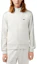 Shop Chaqueta Lacoste Blanca con Cremallera y Manga Larga de Estampado Animal. SH1457-70V