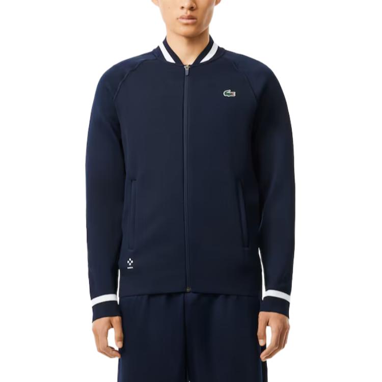 LACOSTE Daniil Medvedev  Midnight Blue Raglan Zip Jacket. SH7540-423 圖 3