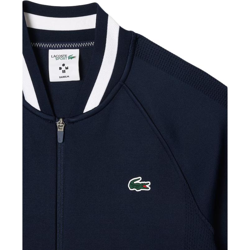 LACOSTE Daniil Medvedev  Midnight Blue Raglan Zip Jacket. SH7540-423 圖 5