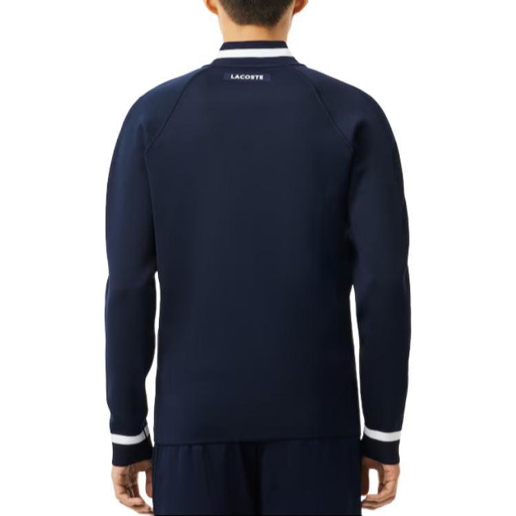 LACOSTE Daniil Medvedev  Midnight Blue Raglan Zip Jacket. SH7540-423 圖 7