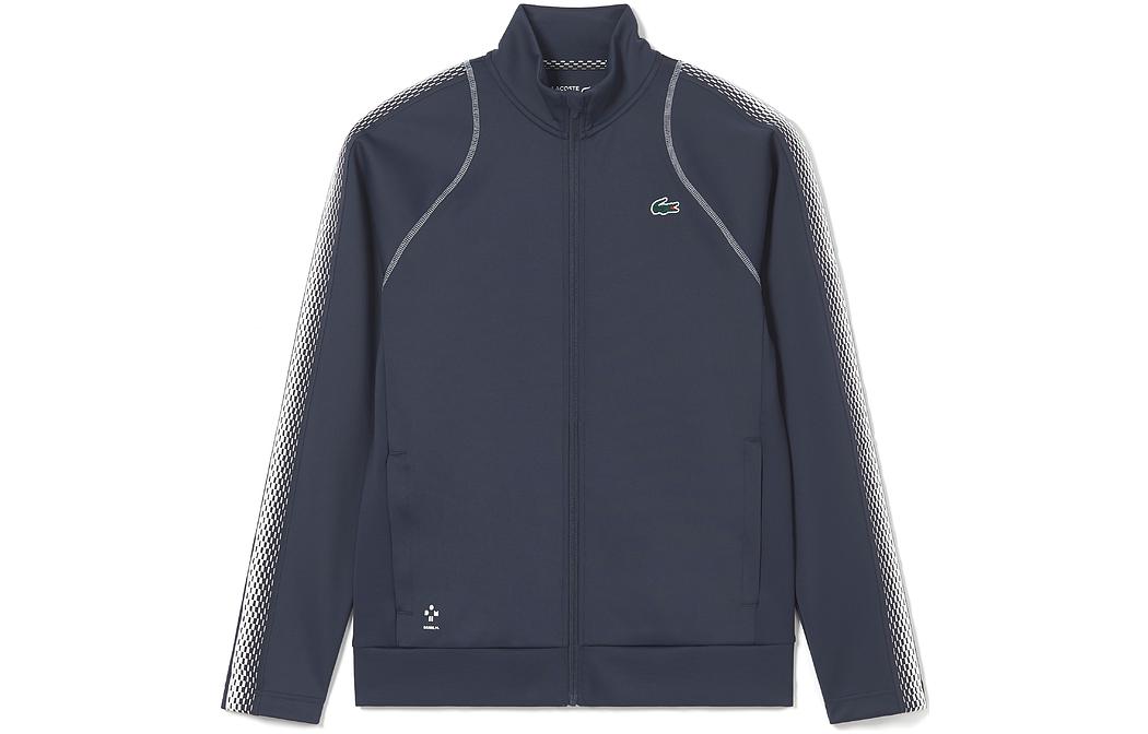LACOSTE Daniil Medvedev Tennis Full-Zip Track Jacket Navy - Series SH5220-C9C
