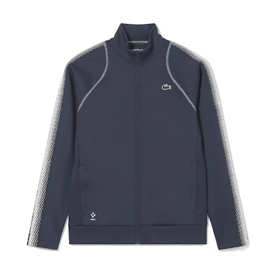 LACOSTE Daniil Medvedev Tennis Full-Zip Track Jacket Navy - Series SH5220-C9C