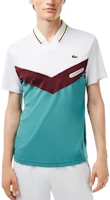 Lookbook LACOSTE x Daniil Medvedev 網球聯名POLO衫 白紅綠配色 合作款式 DH1099-Q7I
