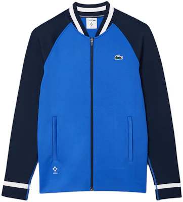 LACOSTE x Daniil Medvedev Jaket Raglan Tenis Zip-Up Biru SH7540-IUU Buy LACOSTE x Daniil Medvedev Jaket Raglan Tenis Zip-Up Biru SH7540-IUU