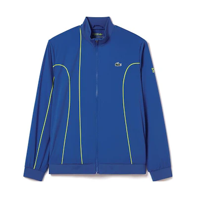 LACOSTE Novak Djokovic FW23 Tennis Zip-up Jacket Deep Blue BH9306-PTH
