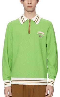 LACOSTE x RANDOMEVENT Sweater Rajut Kerah Lengan Panjang Hijau. AH3261-PJR Lookbook LACOSTE x RANDOMEVENT Sweater Rajut Kerah Lengan Panjang Hijau. AH3261-PJR