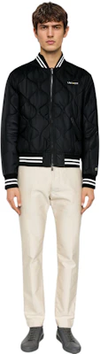 Lacoste x SMILEY Unisex Black Baseball Jacket Collaboration BH9278-031 Lookbook Lacoste x SMILEY Unisex Black Baseball Jacket Collaboration BH9278-031
