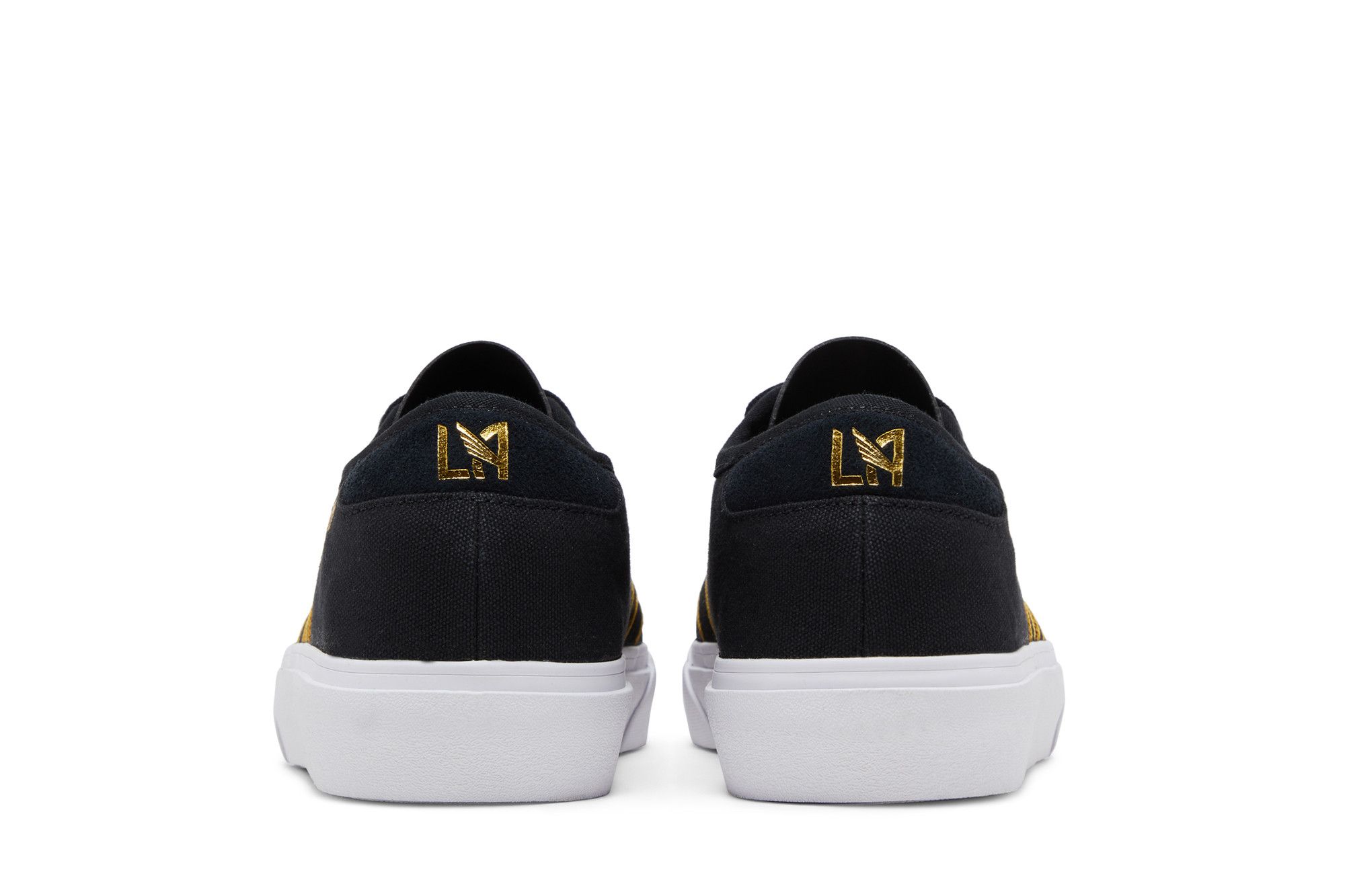 Details for LAFC x adidas Delpala ''Schwarz Gold Metallic'' GZ6944