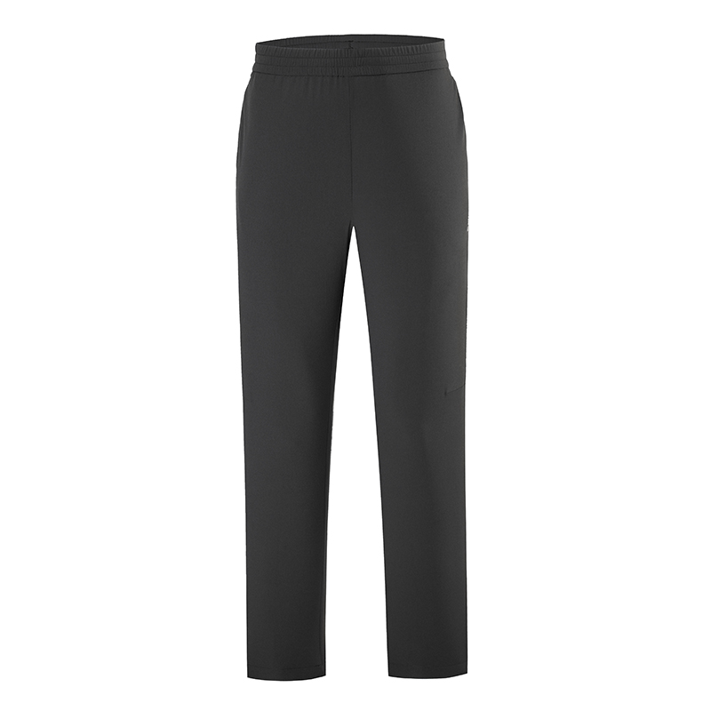 Lafuma  Black Outdoor Straight-Fit Casual Pants. LMPA4AL20