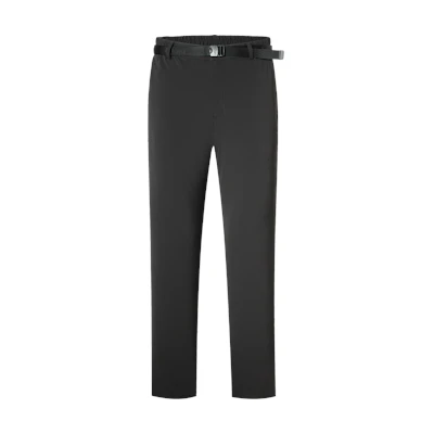 Lafuma Black Stretch Straight-Cut Cooling Casual Pants LMPA4AL32
