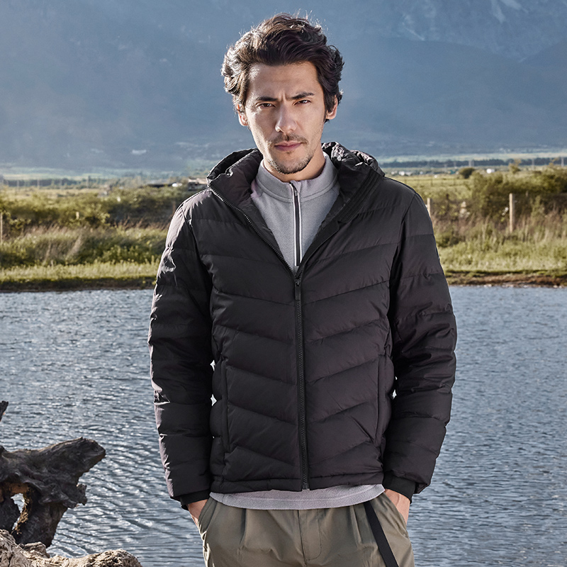 Lafuma  Lightweight Hooded Windproof Water-Resistant Down Jacket. LMJU3CY61 圖 4