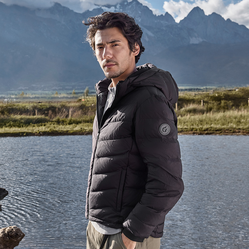 Lafuma  Lightweight Hooded Windproof Water-Resistant Down Jacket. LMJU3CY61 圖 7