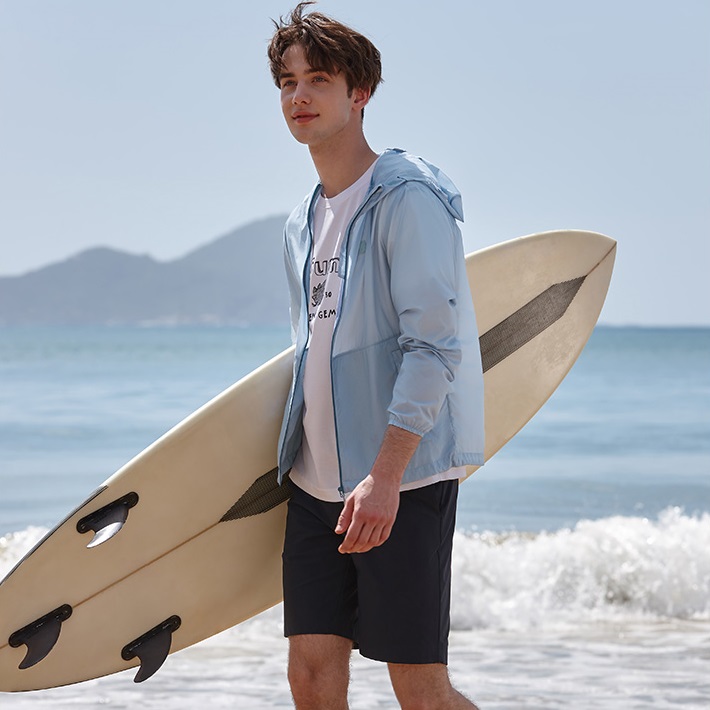 Lafuma  Lightweight UV UPF50+ Water-Resistant Breathable Hooded Sun Jacket LMJA3BP60 圖 5