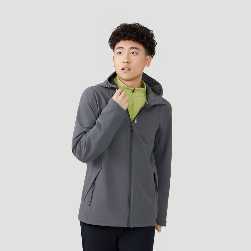 Lafuma  Outdoor Windproof Water-Repellent Softshell Hoodie Jacket. LMJA4CF38 圖 8