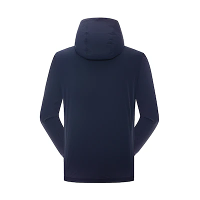 Lafuma Solid Color Hooded Long Sleeve Jacket LMJA4AF20