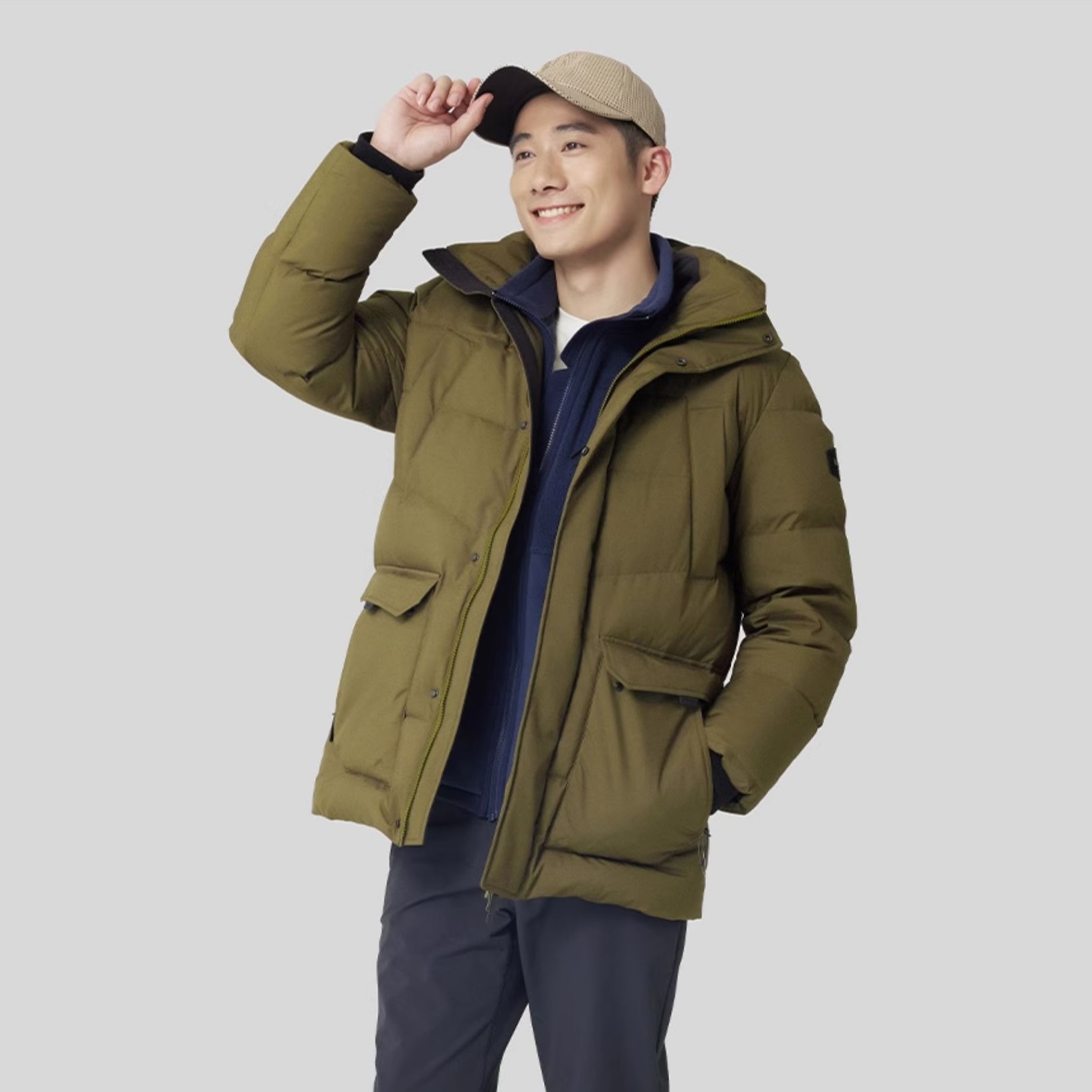 Lafuma  Windproof Waterproof Down Parka Jacket with Hood for Warmth Outdoors LMJU3DH60 圖 10