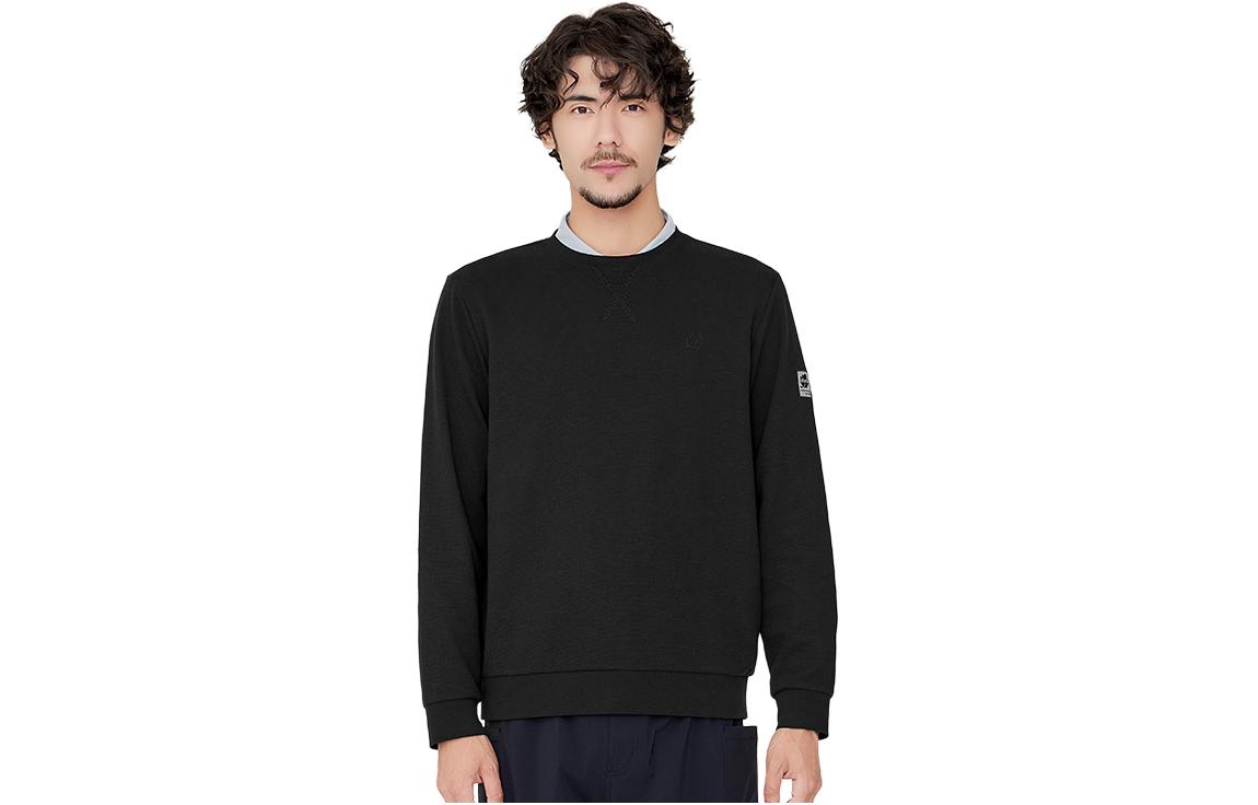 Lafuma Antibacterial Crewneck Sweatshirt - Solid Color Casual Style LMTS4AW18