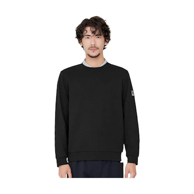 Lafuma Antibacterial Crewneck Sweatshirt - Solid Color Casual Style LMTS4AW18