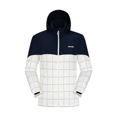 Lafuma Outdoor Hiking Jacket with Colorblock Plaid Print Design LMJA2AF58