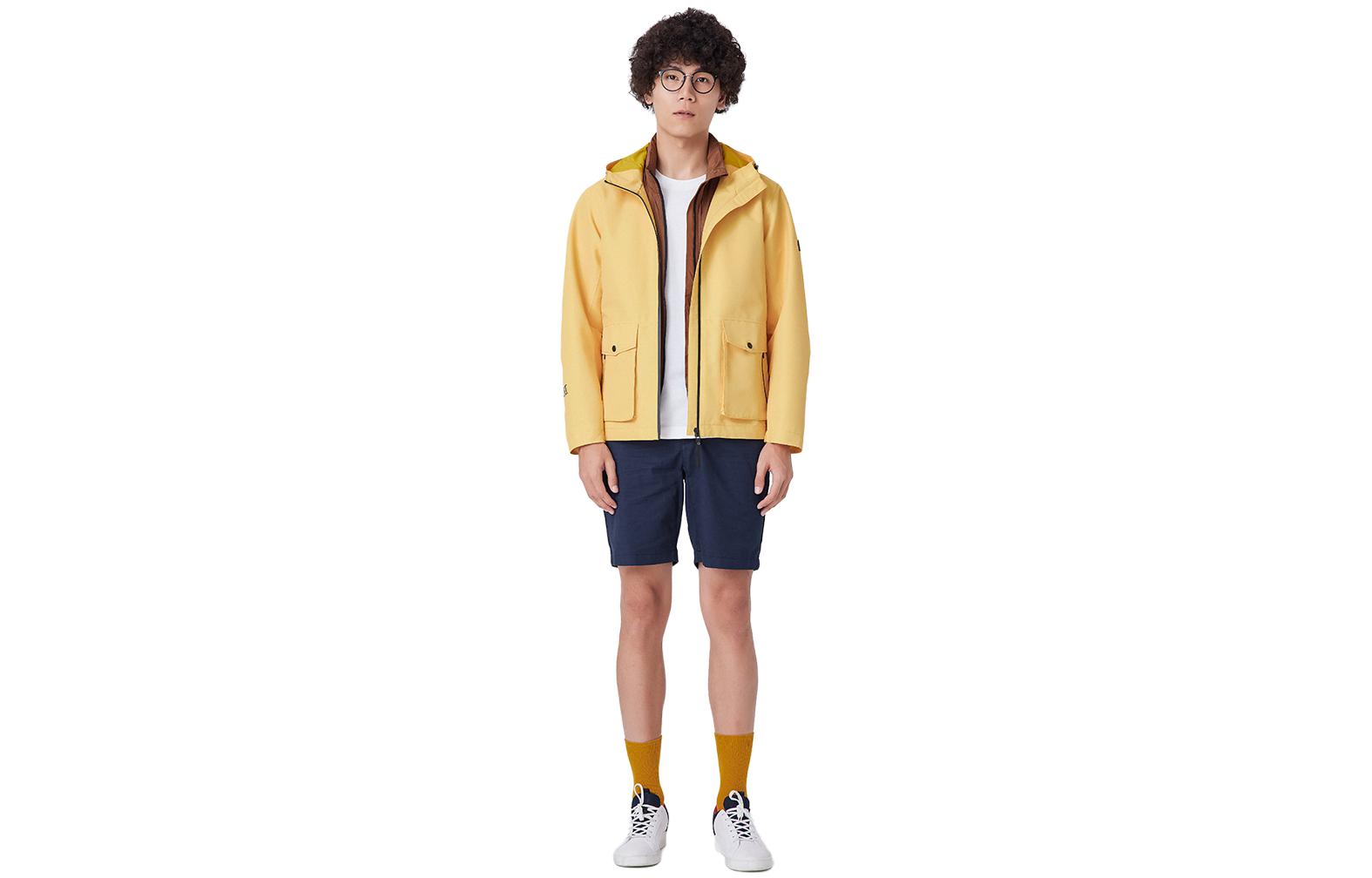Lafuma Outdoor Hooded Jacket - Sunshine Yellow LMJA2AS15