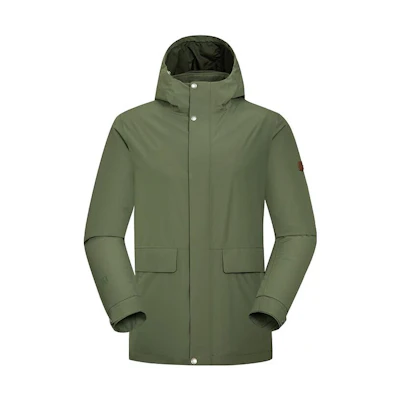 Lafuma Outdoor Waterproof Windproof 3-in-1 Jacket with Fleece Liner LMJA2DZ96