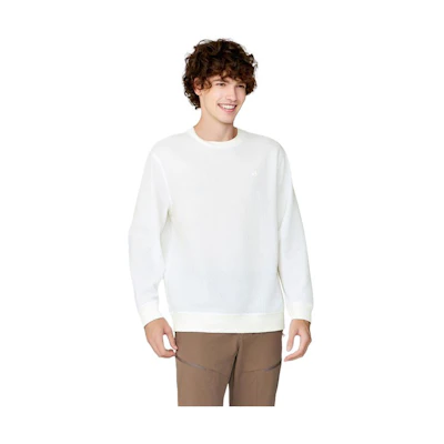 Lafuma Oversized Crewneck Solid Drop Shoulder Long Sleeve Sweatshirt LMTS4AW61