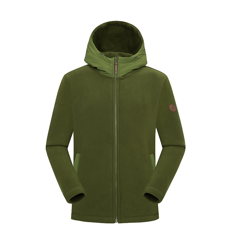 Lafuma Solid Color Fleece Zip Hoodie Jacket for Men. LMJA4CR65 圖 2