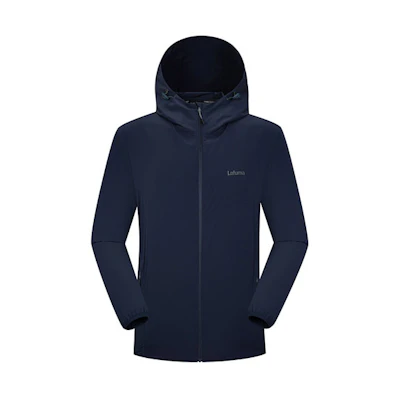 Lafuma Solid Color Hooded Outdoor Travel Jacket Long Sleeve Casual LMJA3BF12