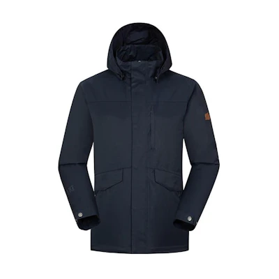 Lafuma Solid Color LXT Waterproof Breathable Mid-Length Jacket - LMJA2CS87