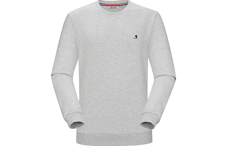 Lafuma Solid Color Pullover Sweatshirt Misty Gray LMTS2AW15