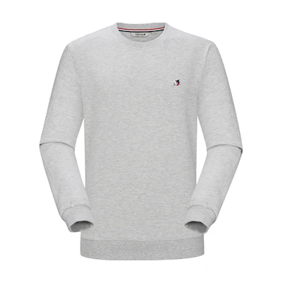 Lafuma Solid Color Pullover Sweatshirt Misty Gray LMTS2AW15