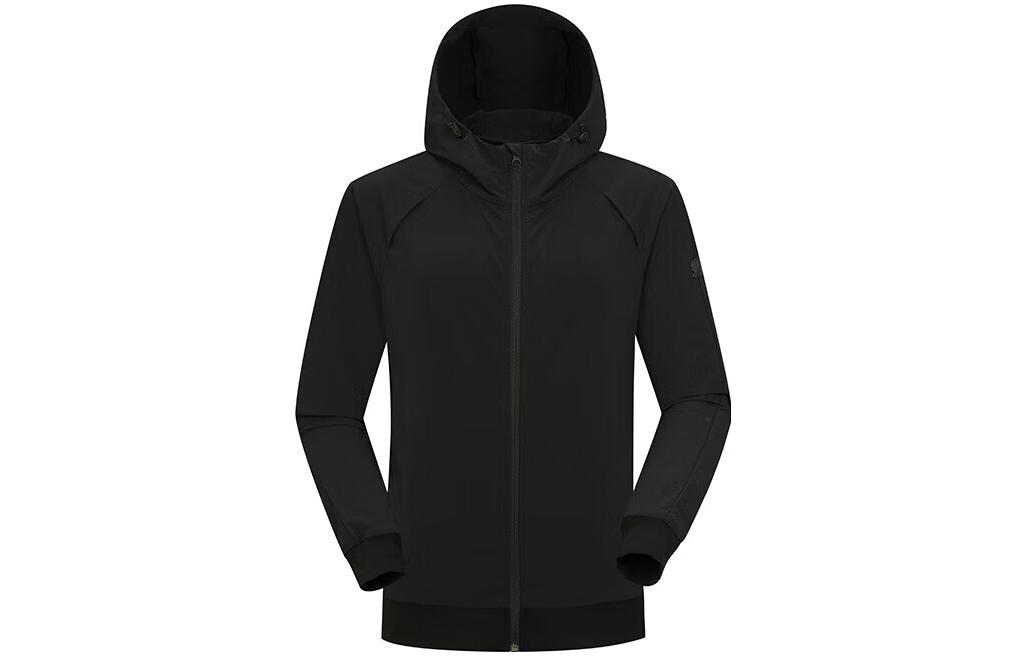 Lafuma Solid Outdoor Hoodie Jacket Zircon Black LMJA2BF26