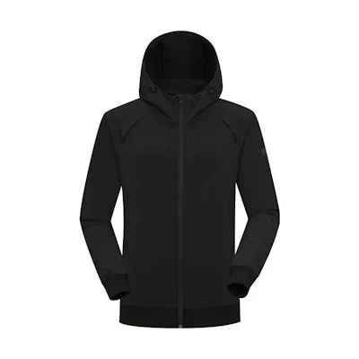 Lafuma Solid Outdoor Hoodie Jacket Zircon Black LMJA2BF26