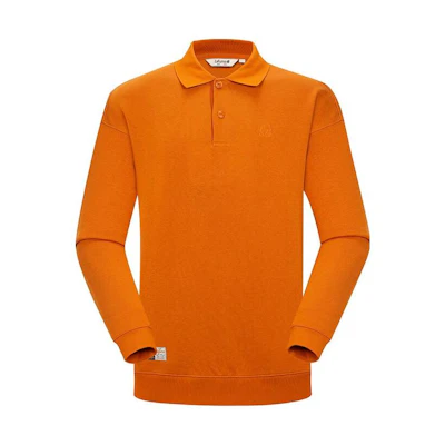 Lafuma Unisex Brown Pullover Sweatshirt with Polo Collar for Sports & Casual LMTS3CW78