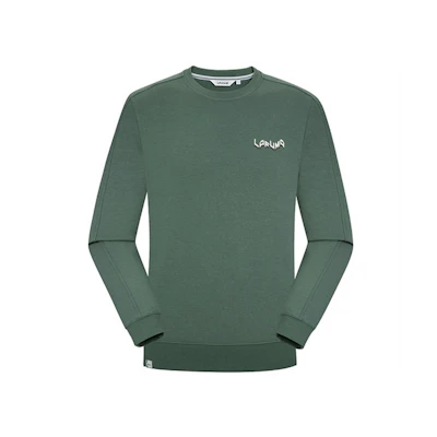 Lafuma Unisex Crewneck Sweatshirt with Solid Color Logo Print LMTS3AW61