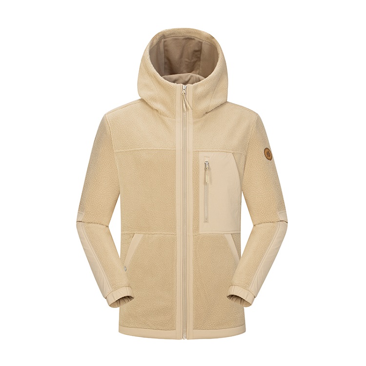 Lafuma Unisex Fleece Hoodie Jacket Outdoor Thickened Loose Patchwork Design LMJA3CR69 圖 2