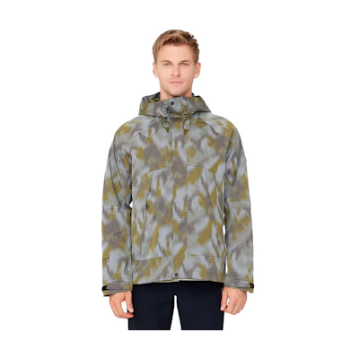 Lafuma Waterproof Hooded Outdoor Jacket Tea Green LMJA4AS27