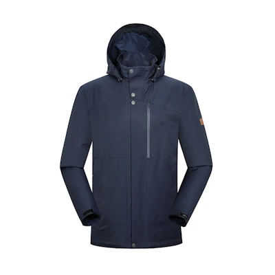 Lafuma Waterproof Windproof Insulated Jacket with Detachable Hood LMJA3CS87